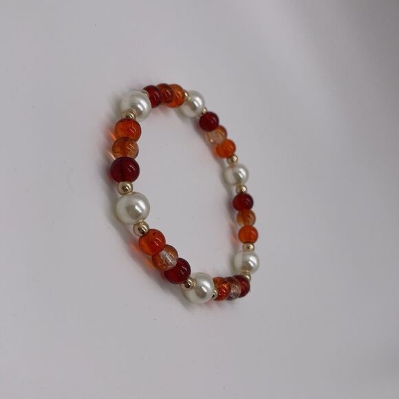 NWT Wool + Pepper Co. Fall 2021 Glass Bracelet - Picture 6 of 6